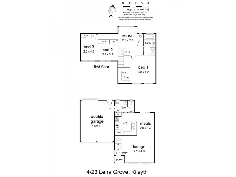 4/23 Lena Grove, Kilsyth VIC 3137 Floorplan