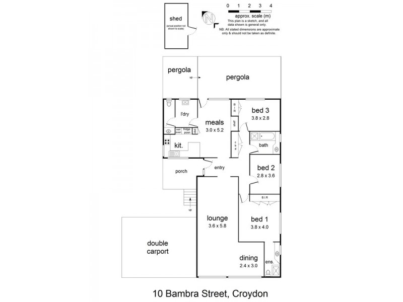10 Bambra Street, Croydon VIC 3136 Floorplan