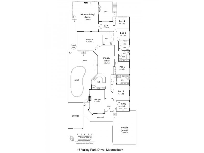 16 Valley Park Drive, Mooroolbark VIC 3138 Floorplan