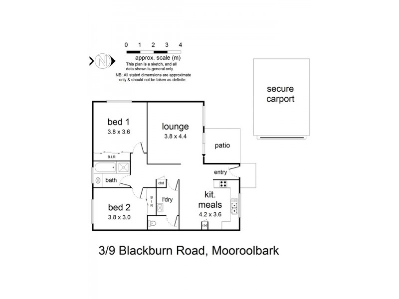3/9 Blackburn Road, Mooroolbark VIC 3138 Floorplan