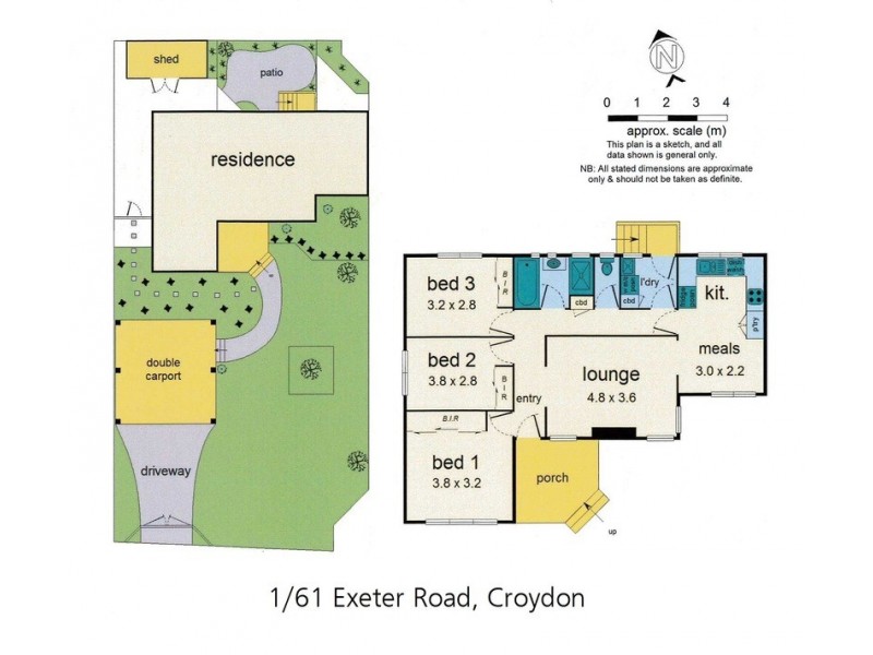 1/61 Exeter Road, Croydon North VIC 3136 Floorplan