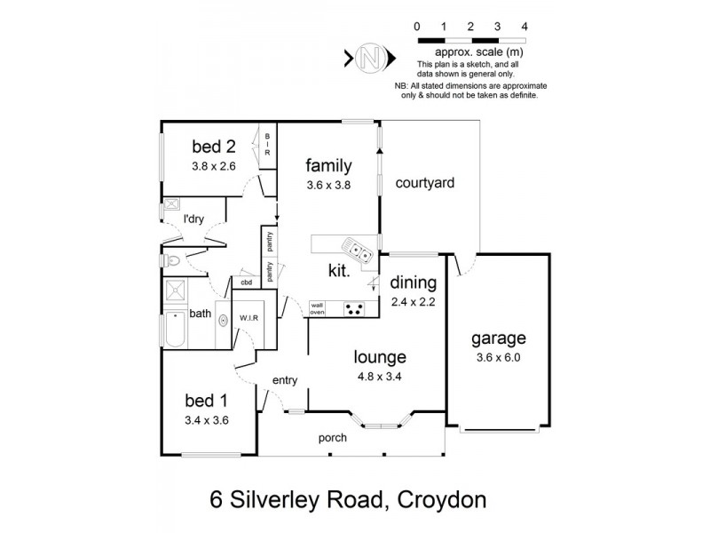 6 Silverley Road, Croydon VIC 3136 Floorplan