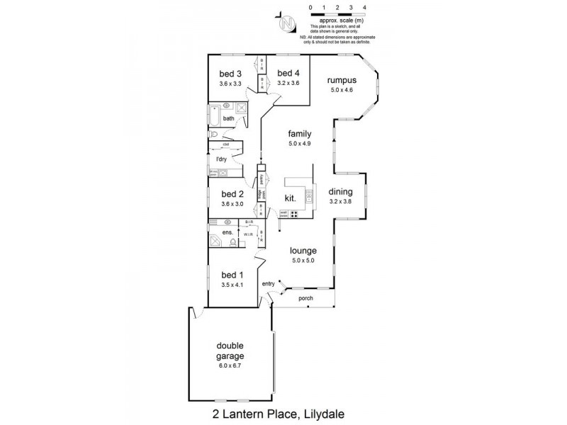 2 Lantern Place, Lilydale VIC 3140 Floorplan