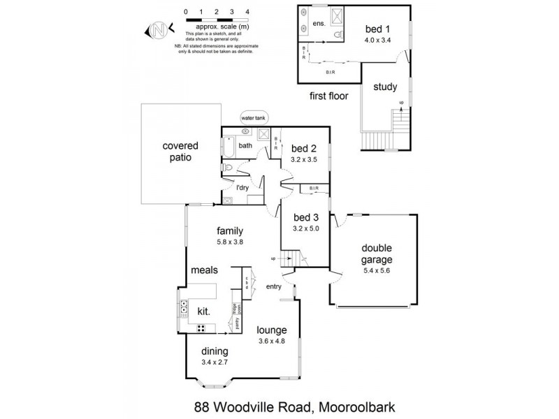 88 Woodville Road, Mooroolbark VIC 3138 Floorplan