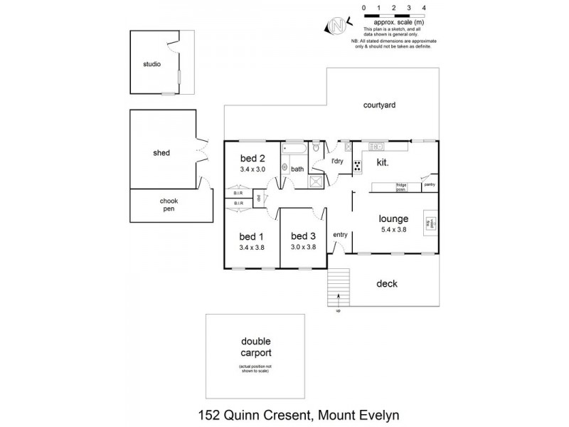 152 Quinn Crescent, Mount Evelyn VIC 3796 Floorplan
