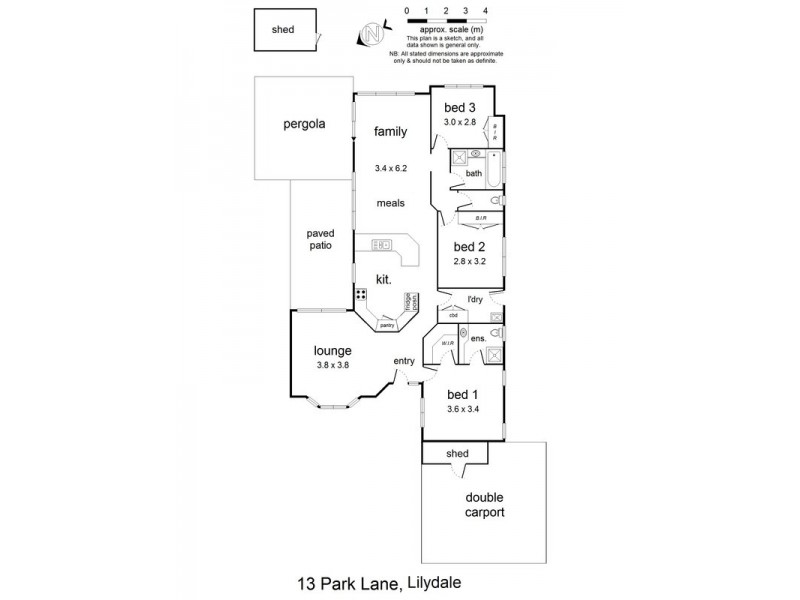 13 Park Lane, Lilydale VIC 3140 Floorplan