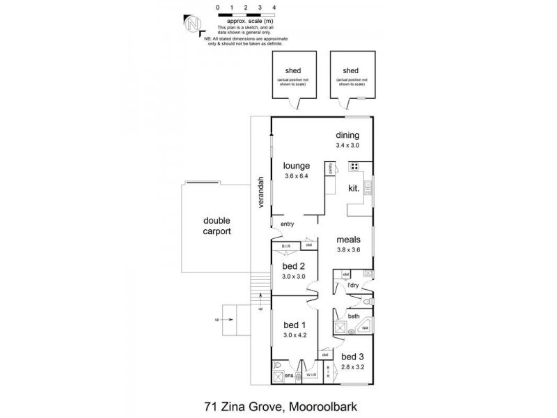 71 Zina Grove, Mooroolbark VIC 3138 Floorplan