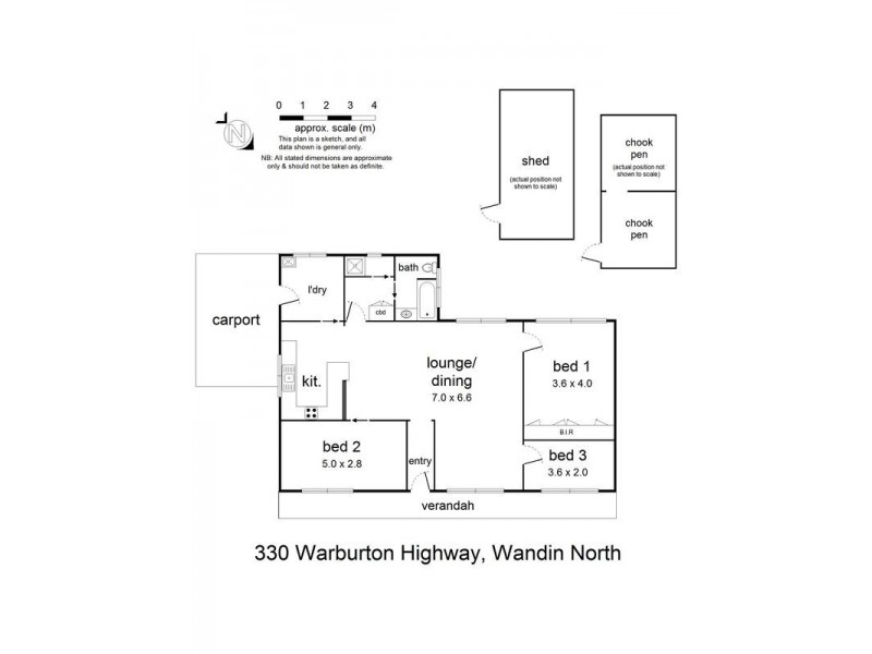 330 Warburton Highway, Wandin North VIC 3139 Floorplan