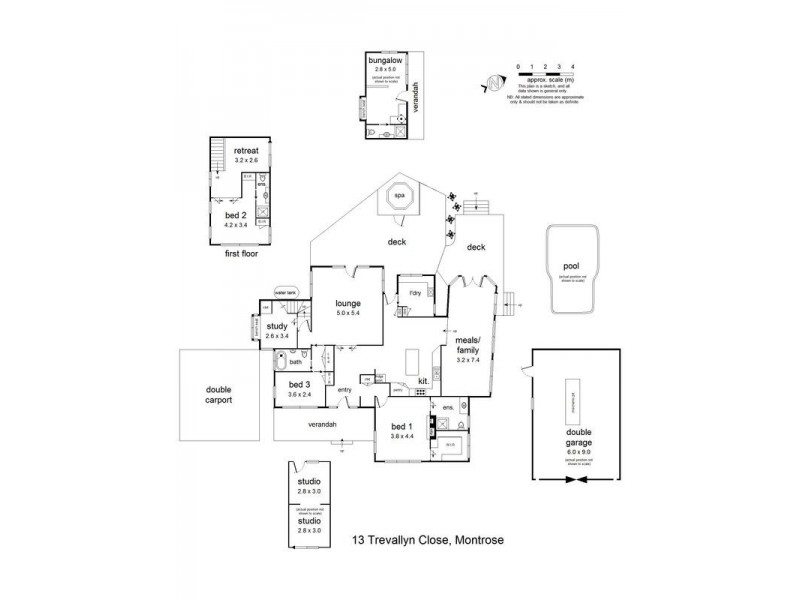 13 Trevallyn Close, Montrose VIC 3765 Floorplan