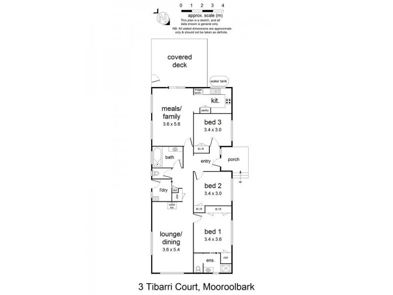 1/3 Tibarri Court, Mooroolbark VIC 3138 Floorplan