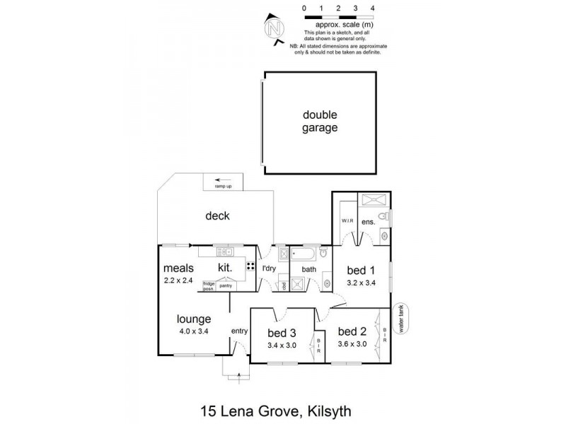 15 Lena Grove, Kilsyth VIC 3137 Floorplan
