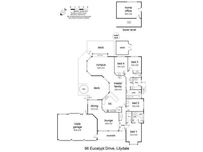 96 Eucalypt Drive, Lilydale VIC 3140 Floorplan