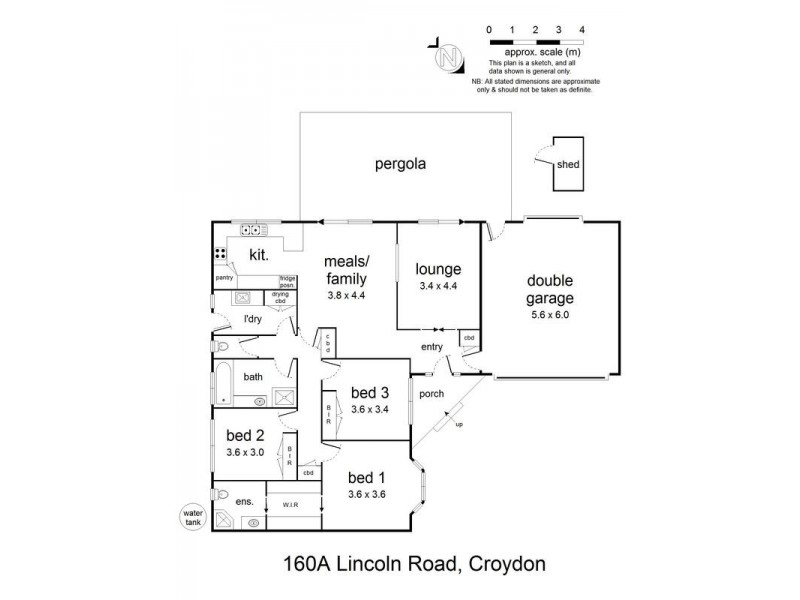 160a Lincoln Road, Croydon VIC 3136 Floorplan