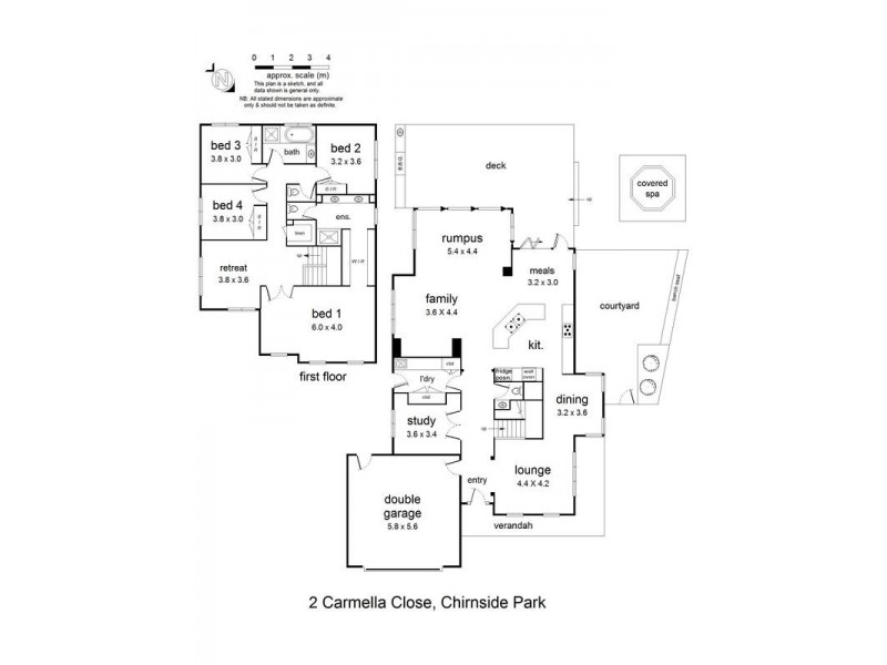 2 Carmella Close, Chirnside Park VIC 3116 Floorplan