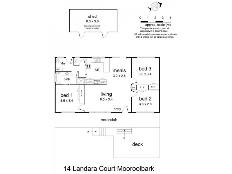 14 Landara Court, Mooroolbark VIC 3138 Floorplan