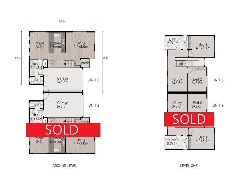 3/19 Deschamps Street, Lilydale VIC 3140 Floorplan