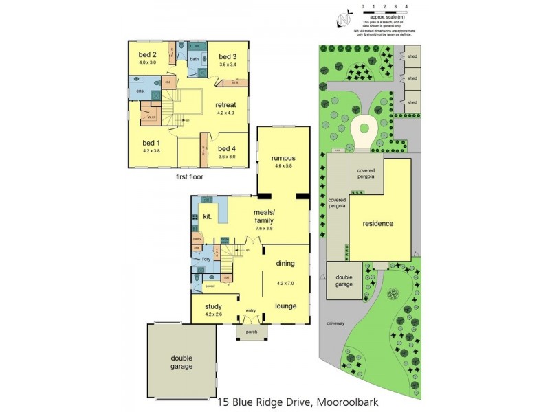 15 Blue Ridge Drive, Mooroolbark VIC 3138 Floorplan