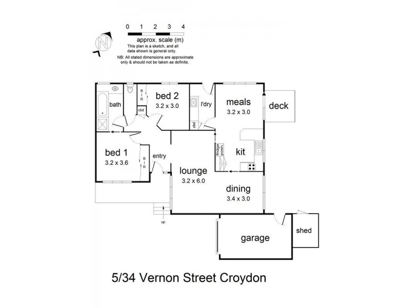 5/34 Vernon Street, Croydon VIC 3136 Floorplan