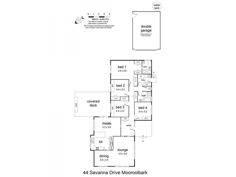 44 Savanna Drive, Mooroolbark VIC 3138 Floorplan