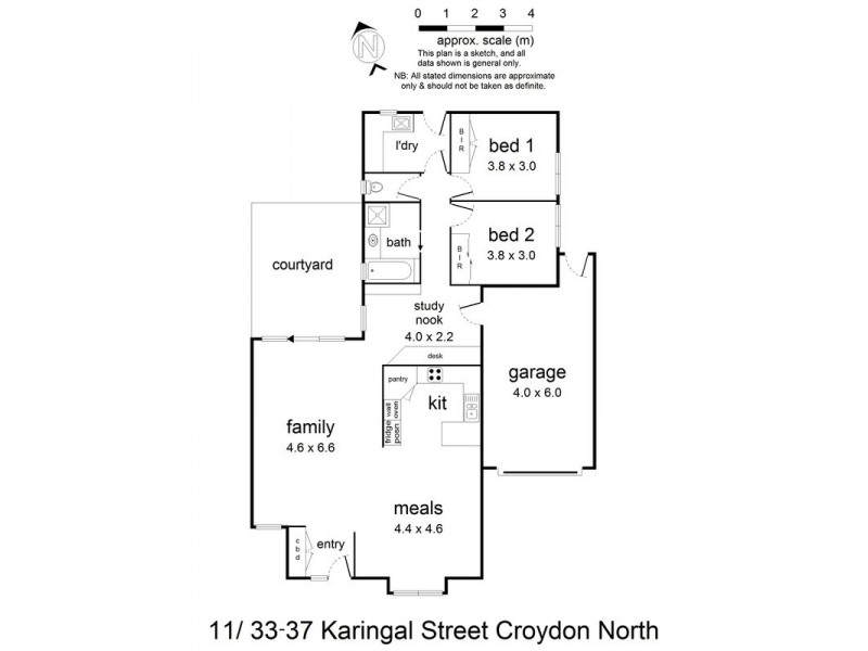 11/33-37 Karingal Street, Croydon North VIC 3136 Floorplan