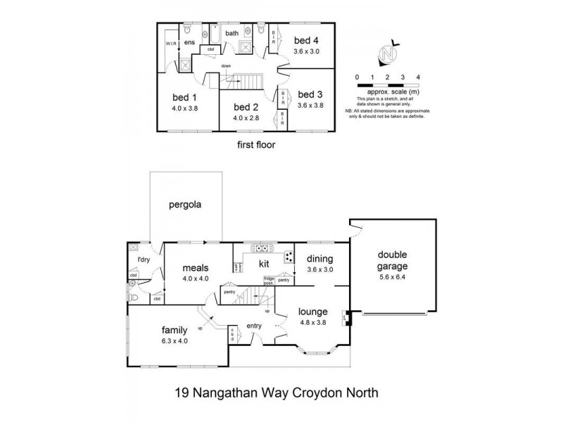 19 Nangathan Way, Croydon North VIC 3136 Floorplan