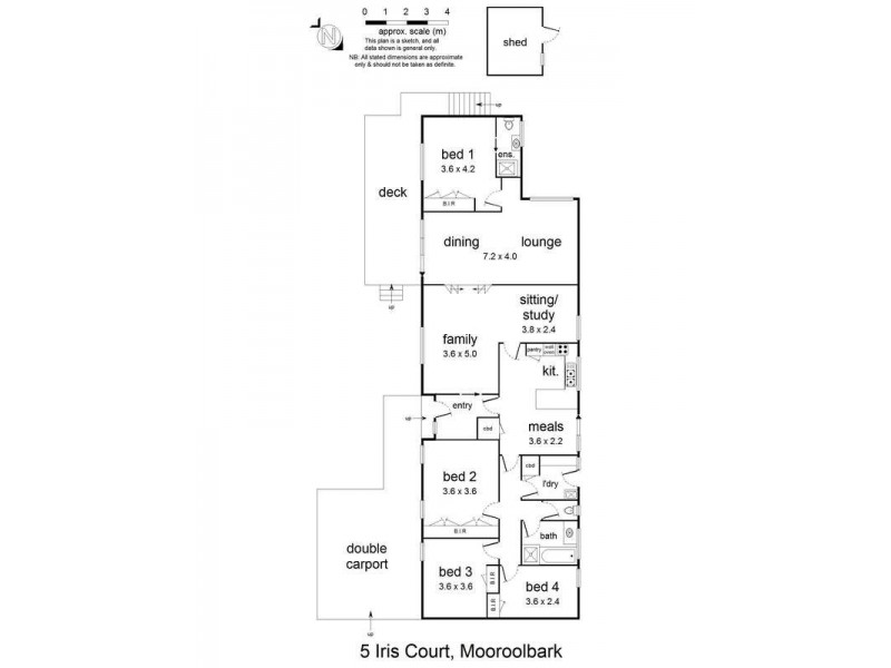 5 Iris Court, Mooroolbark VIC 3138 Floorplan