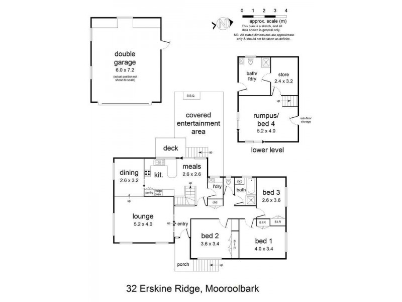 32 Erskine Ridge, Mooroolbark VIC 3138 Floorplan