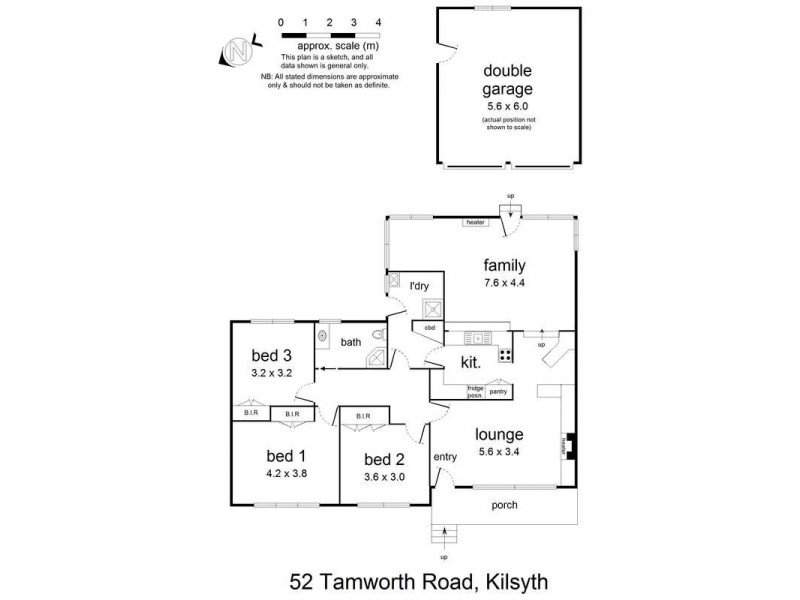 52 Tamworth Road, Kilsyth VIC 3137 Floorplan