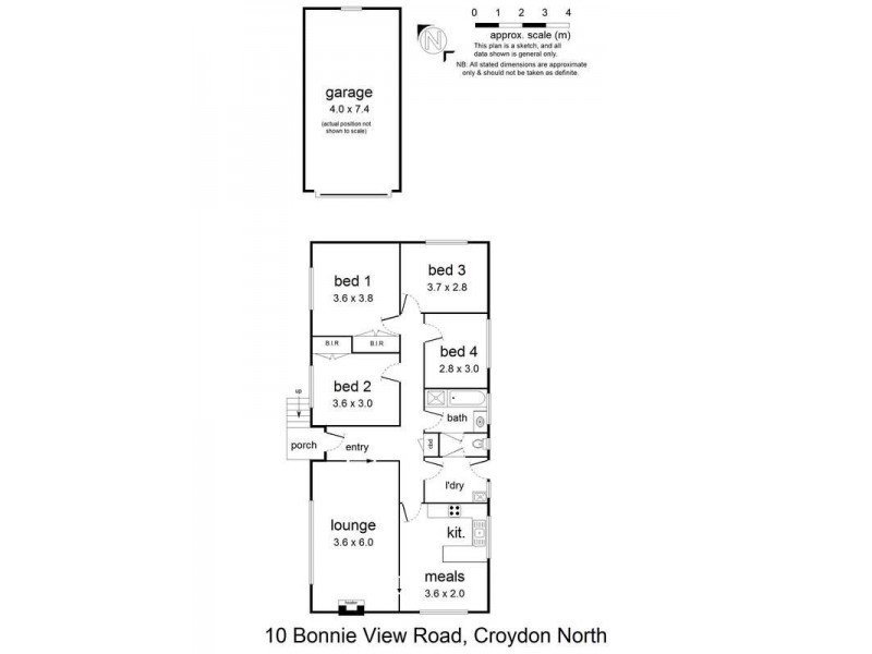 10 Bonnie View Road, Croydon North VIC 3136 Floorplan