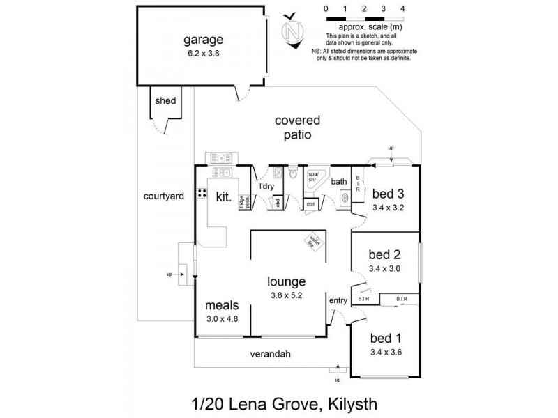1/20 Lena Grove, Kilsyth VIC 3137 Floorplan