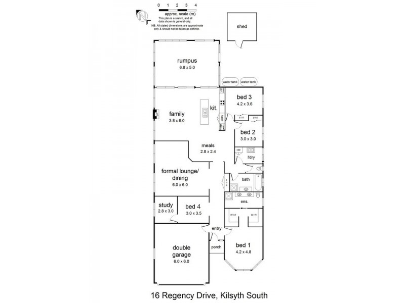 16 Regency Drive, Kilsyth South VIC 3137 Floorplan