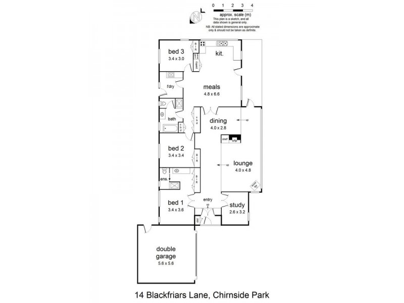 14 Blackfriars Lane, Chirnside Park VIC 3116 Floorplan
