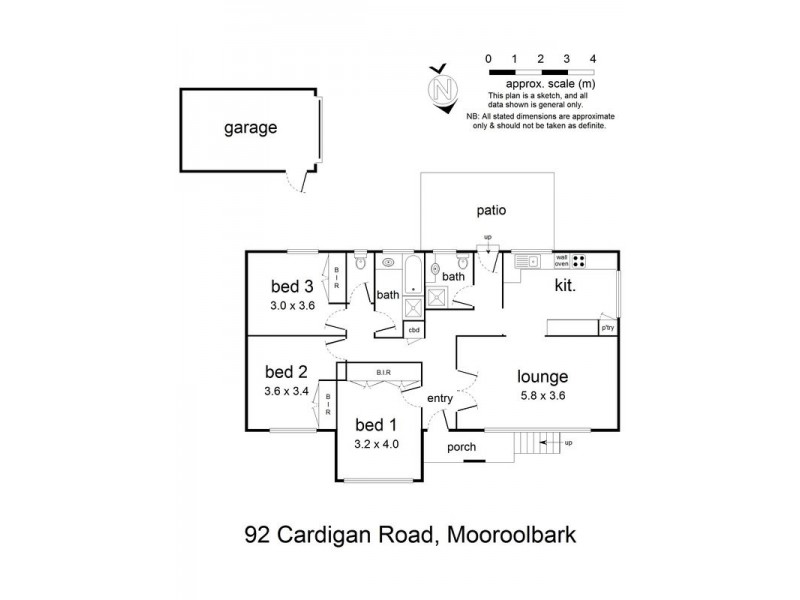 92 Cardigan Road, Mooroolbark VIC 3138 Floorplan