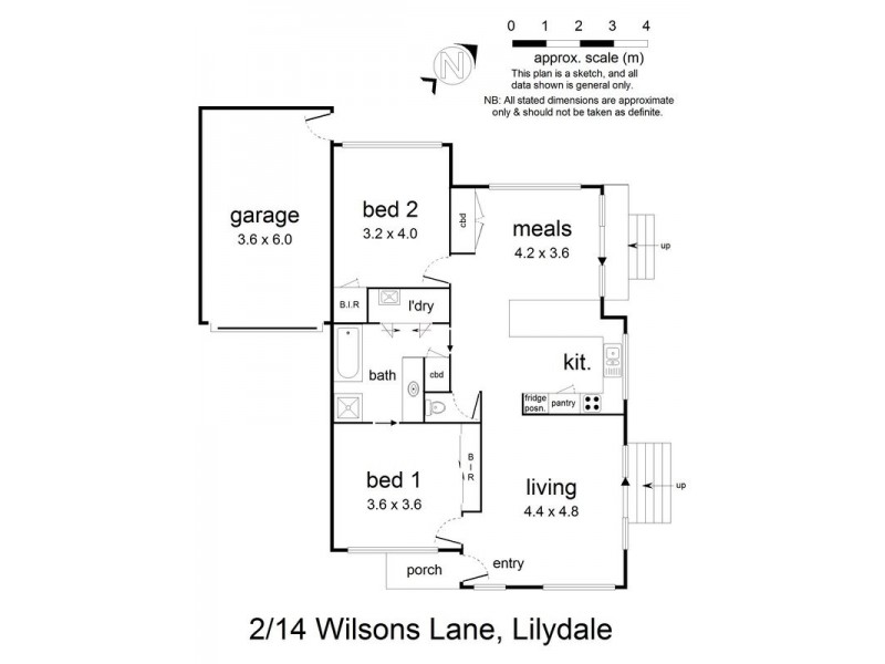 2/14 Wilsons Lane, Lilydale VIC 3140 Floorplan