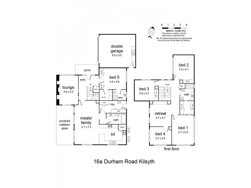 16a Durham Road, Kilsyth VIC 3137 Floorplan