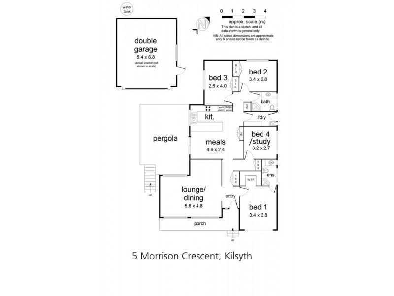 5 Morrison Crescent, Kilsyth VIC 3137 Floorplan