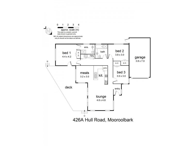 426a Hull Road, Mooroolbark VIC 3138 Floorplan