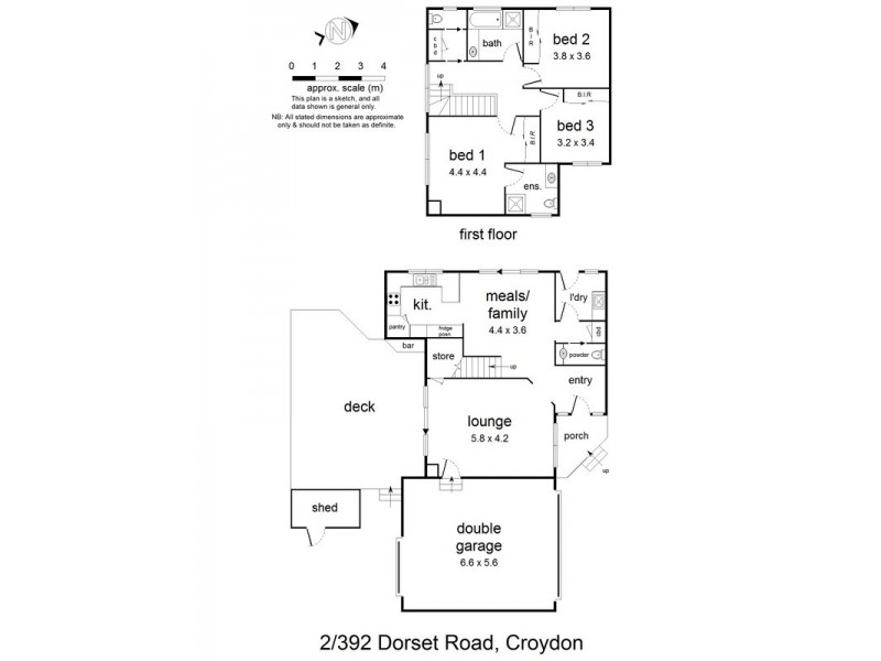 2/392 Dorset Road, Croydon VIC 3136 Floorplan