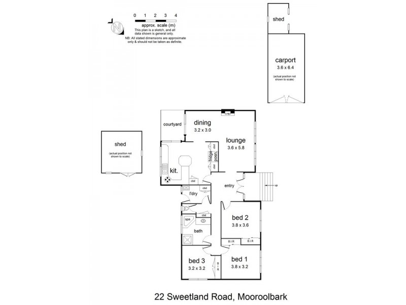 22 Sweetland Road, Mooroolbark VIC 3138 Floorplan