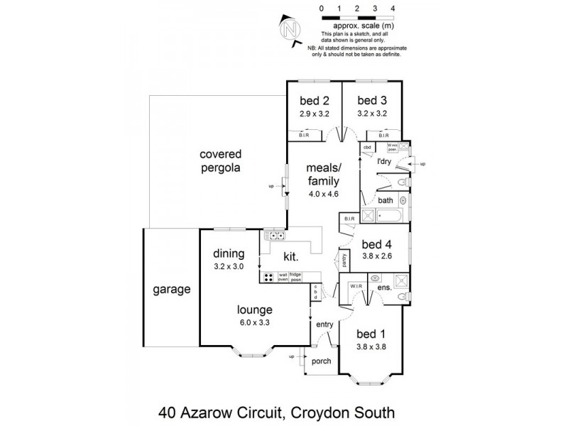 40 Azarow Circuit, Croydon South VIC 3136 Floorplan