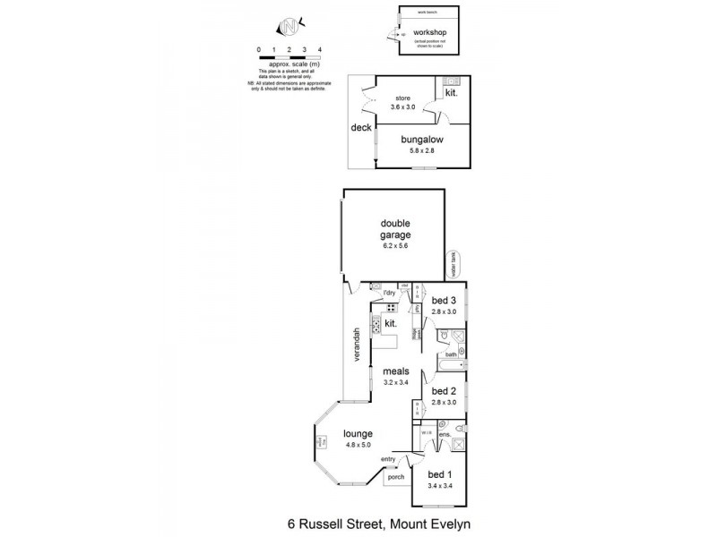 6 Russell Street, Mount Evelyn VIC 3796 Floorplan