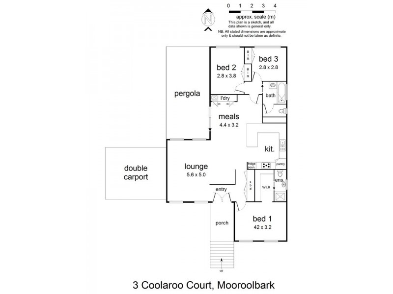 3 Coolaroo Court, Mooroolbark VIC 3138 Floorplan