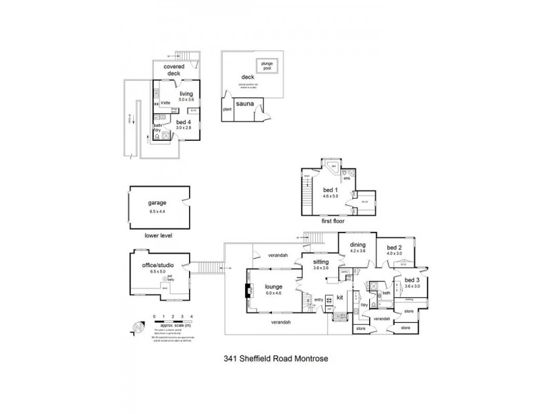 341-345 Sheffield Road, Montrose VIC 3765 Floorplan