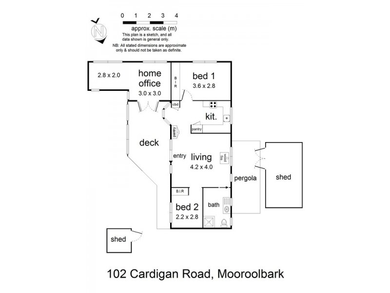102 Cardigan Road, Mooroolbark VIC 3138 Floorplan
