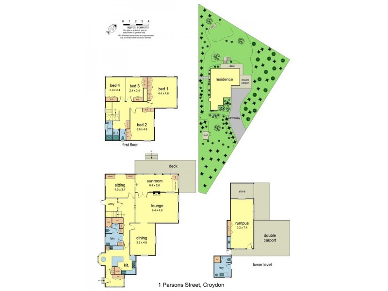 1 Parsons Street, Croydon VIC 3136 Floorplan