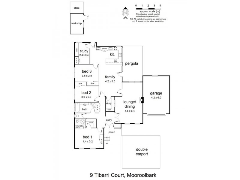 9 Tibarri Court, Mooroolbark VIC 3138 Floorplan