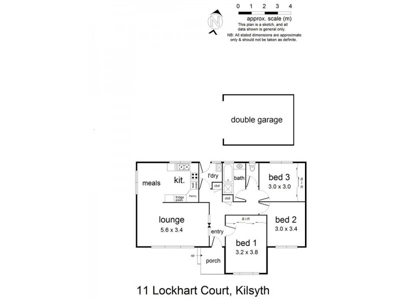 11 Lockhart Court, Kilsyth VIC 3137 Floorplan