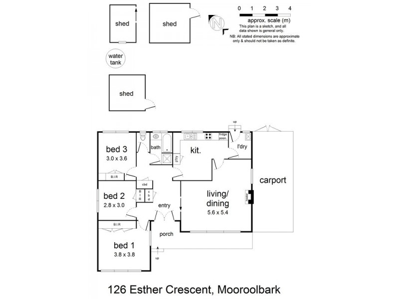126 Esther Crescent, Mooroolbark VIC 3138 Floorplan