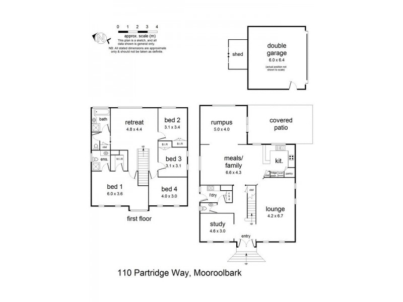 110 Partridge Way, Mooroolbark VIC 3138 Floorplan