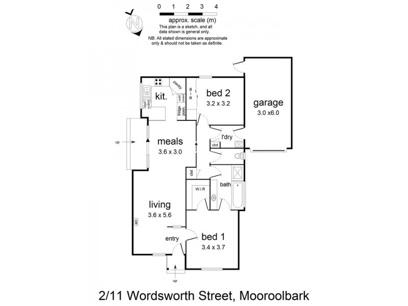 2/11 Wordsworth Street, Mooroolbark VIC 3138 Floorplan